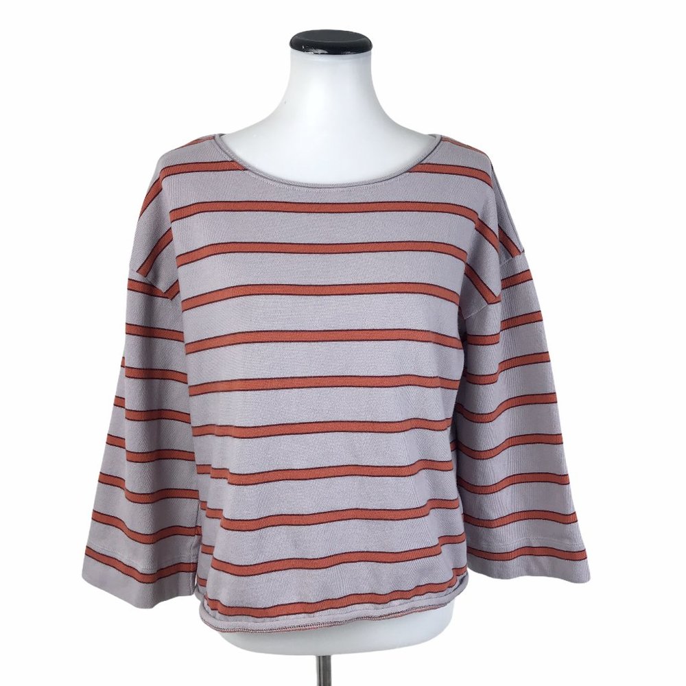 Madewell Striped Boat Neck Tee Shirt #200